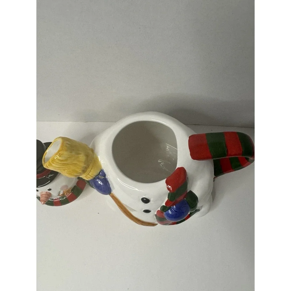 Vintage‎ Snowman Decorative Christmas Tea Pot